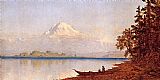 Sanford Robinson Gifford Mount Ranier, Washington Territory painting